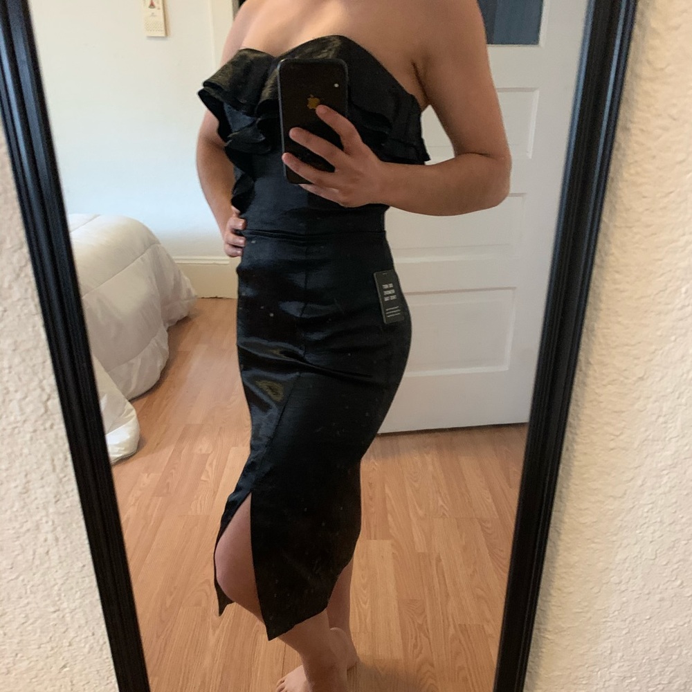 Strapless dress